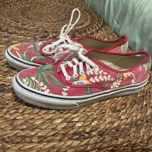 Tropical styled Vans